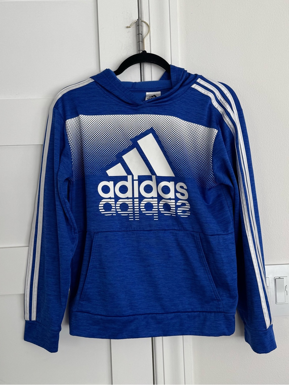 Adidas Fleece Hoodie Large Youth
